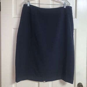 NWOT Kim Rogers Skirt Navy Blue, Size 16